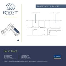 3020 E Camelback Rd, Phoenix, AZ à louer Plan d’étage– Image 2 sur 2