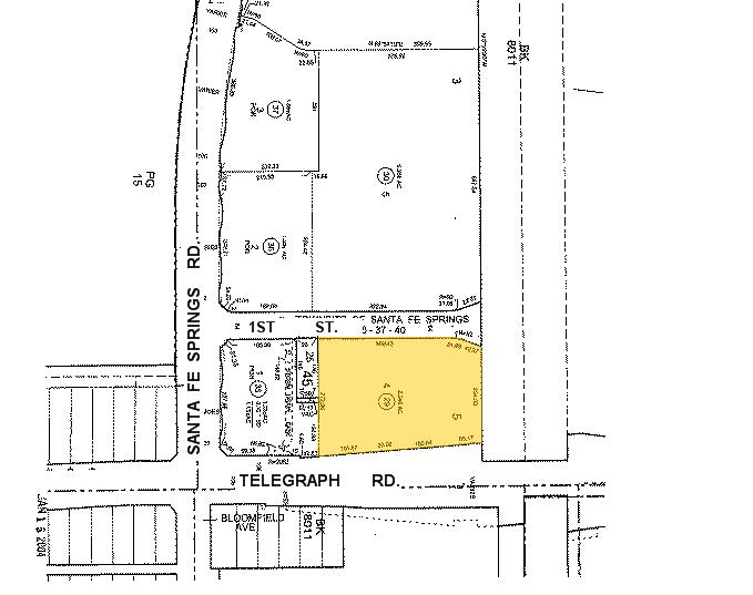 12658 Cisneros Ln, Santa Fe Springs, CA à louer - Plan cadastral – Image 3 sur 7