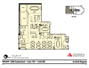 2500 Cumberland Pky SE, Atlanta, GA à louer Plan d’étage– Image 1 sur 1