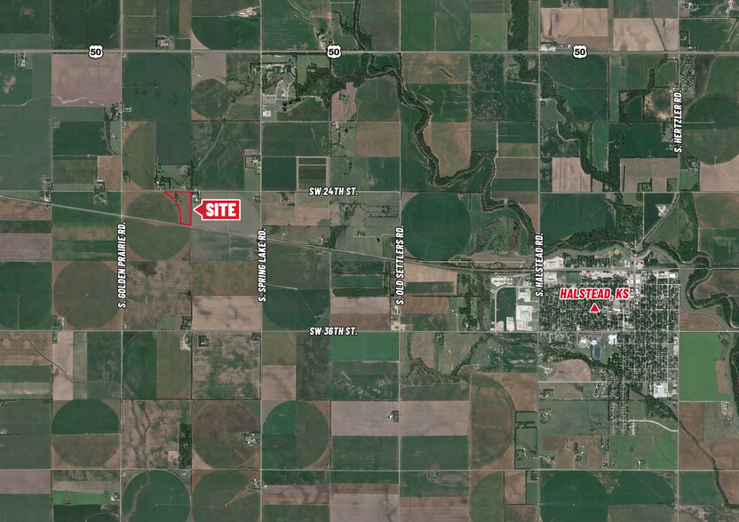15105 SW 24th St, Halstead, KS à vendre - Photo de l’immeuble – Image 2 sur 7