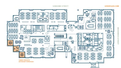 1255 Battery St, San Francisco, CA à louer Plan d’étage– Image 1 sur 1
