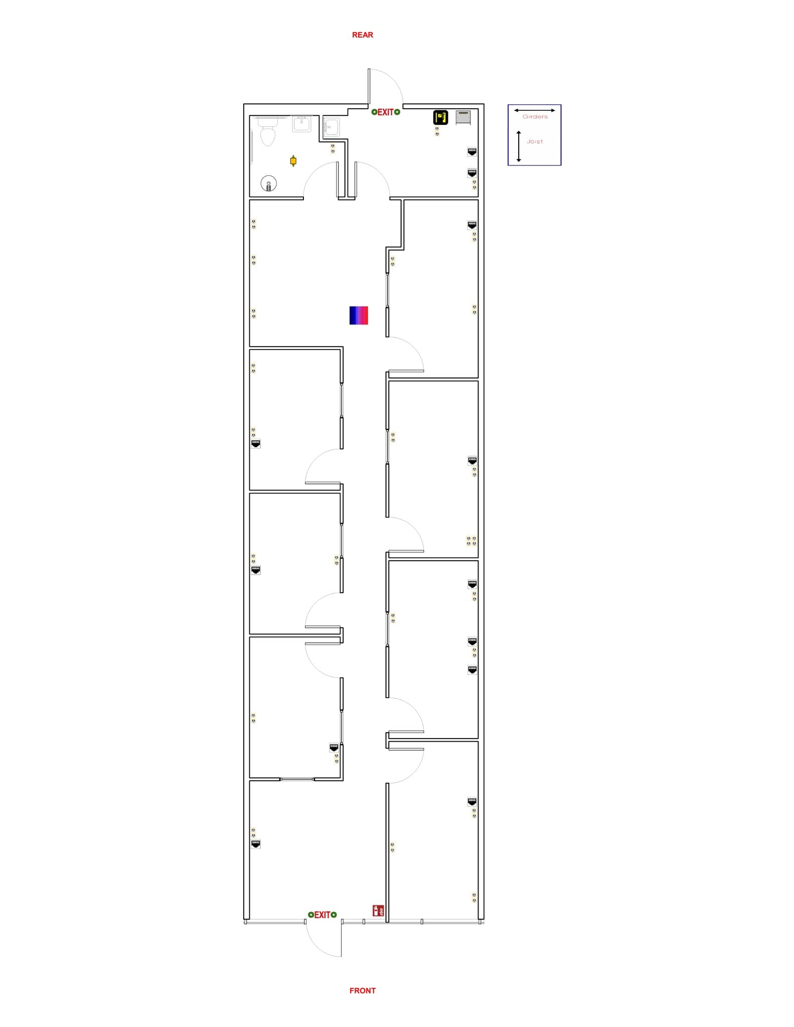 9420 College Park Dr, The Woodlands, TX à louer Plan de site– Image 1 sur 1