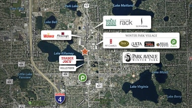 347 N Orlando Ave, Winter Park, FL - VUE AÉRIENNE  vue de carte - Image1