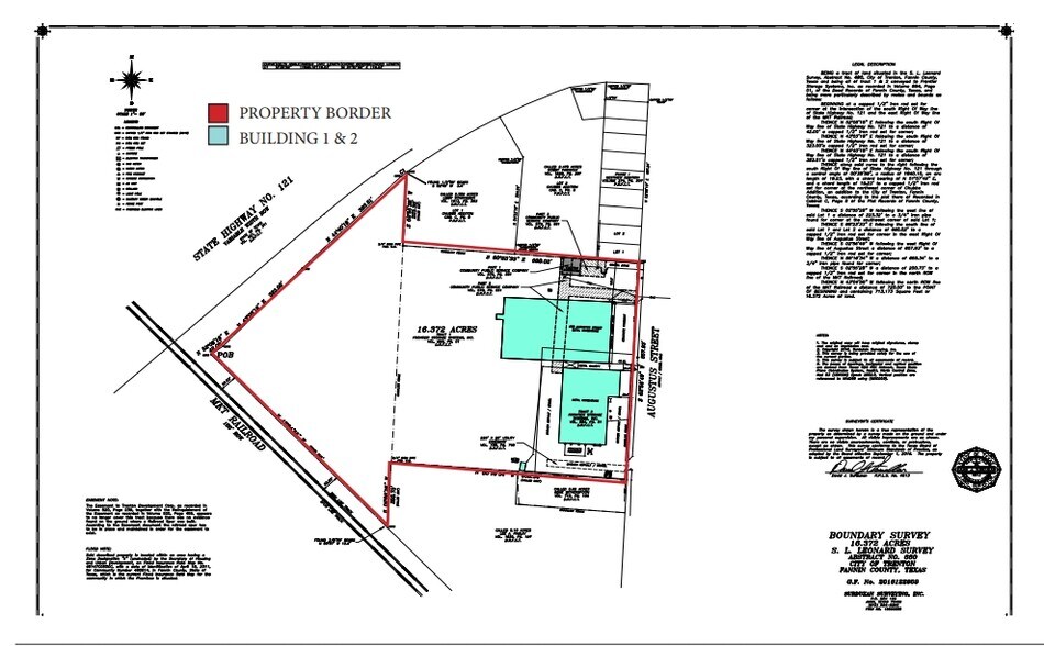 600 Augustus St, Trenton, TX à vendre - Plan cadastral – Image 3 sur 18