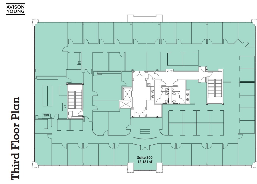 5811 Glenwood Ave, Raleigh, NC à louer Plan d’étage– Image 1 sur 1