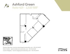 4170 Ashford Dunwoody Rd NE, Atlanta, GA à louer Plan d’étage– Image 1 sur 1