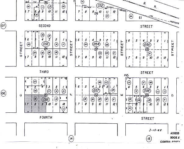 315 G St, Antioch, CA à louer - Plan cadastral – Image 2 sur 13
