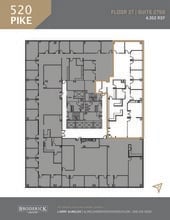 520 Pike St, Seattle, WA à louer Plan d’étage– Image 1 sur 1