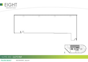 8 Greenway Plz, Houston, TX à louer Plan d’étage– Image 1 sur 1