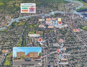689-699 Maple Ave, Hartford, CT - VUE AÉRIENNE  vue de carte