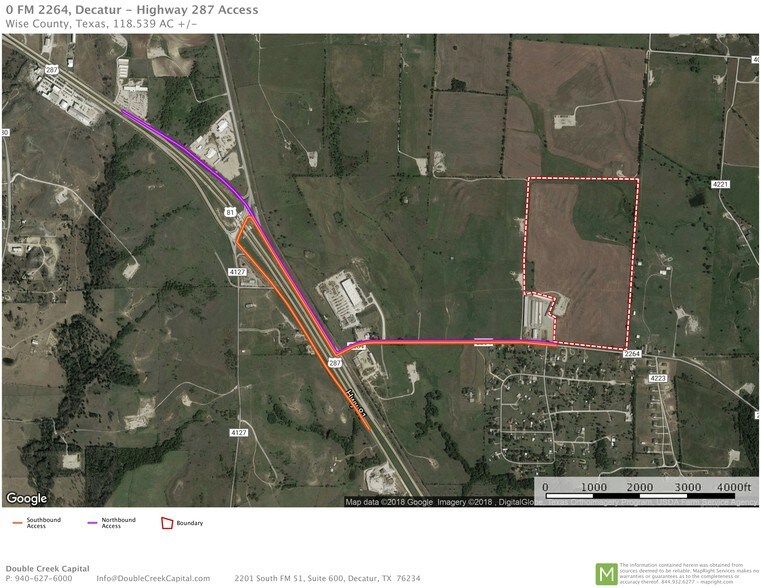 FM 2264, Decatur, TX à vendre - Aérien – Image 3 sur 8