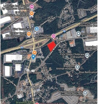 Plus de détails pour 000 Hwy 124 & Zion Church Rd, Braselton, GA - Terrain à vendre
