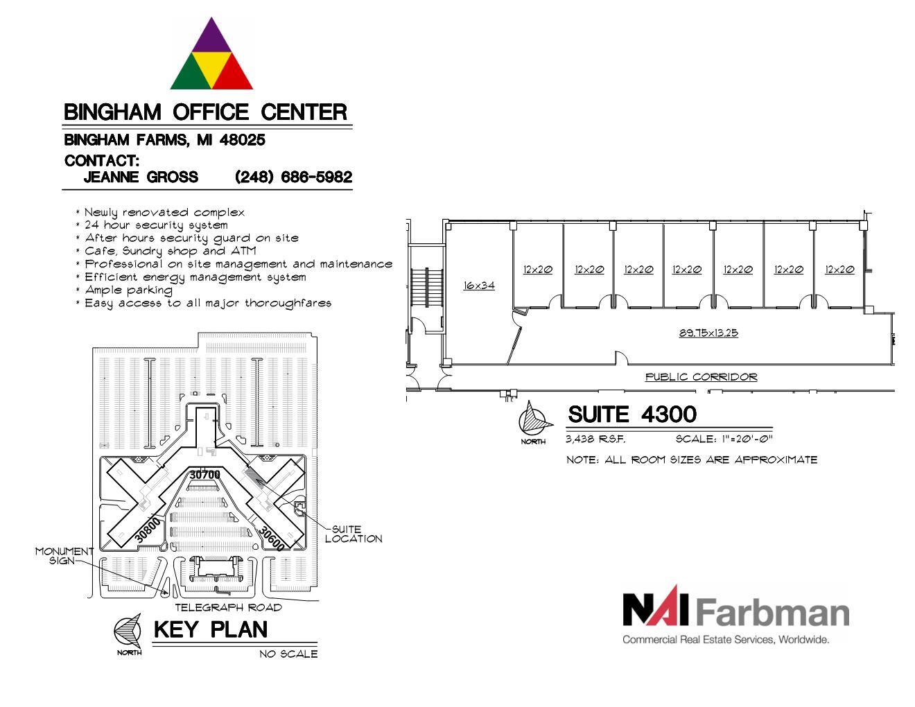 30600-30700 - 30800 Telegraph Rd, Bingham Farms, MI à louer Photo de l’immeuble– Image 1 sur 1