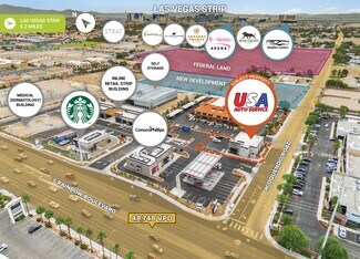 Plus de détails pour 5890 S Rainbow Blvd, Las Vegas, NV - Local commercial à vendre