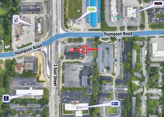 Plus de détails pour 505 E Thompson Rd, Indianapolis, IN - Local commercial à louer