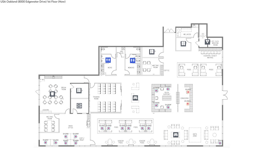 8000 Edgewater Dr, Oakland, CA à louer - Plan d’étage – Image 2 sur 20