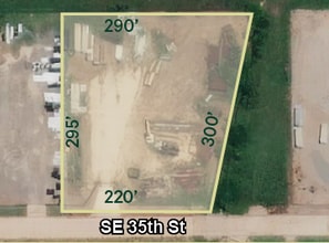 SE 35th Street & Valley Park Dr, El Reno, OK - VUE AÉRIENNE  vue de carte - Image1