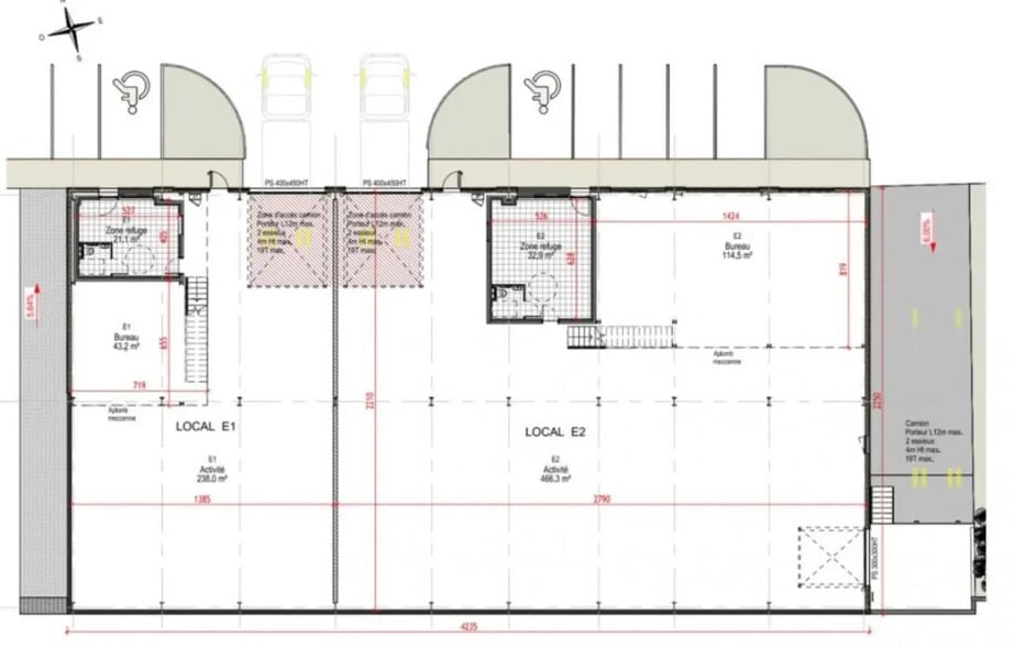 Industriel/Logistique dans Signes à vendre - Plan d’étage – Image 3 sur 6