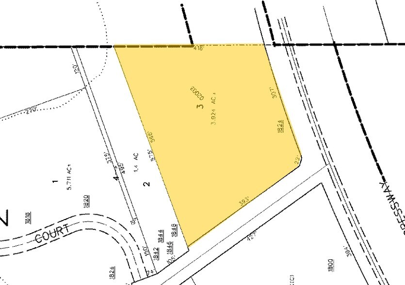 1890 Briarwood Rd NE, Atlanta, GA à louer - Plan cadastral – Image 2 sur 2