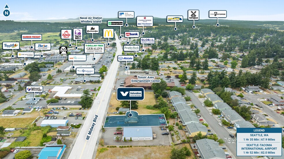 180 NE Midway Blvd, Oak Harbor, WA à vendre - Photo de l’immeuble – Image 2 sur 5