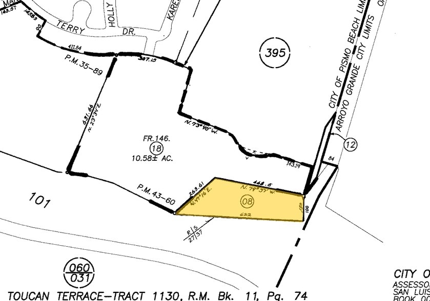 100 N Oakpark Blvd, Pismo Beach, CA à vendre - Plan cadastral – Image 2 sur 20