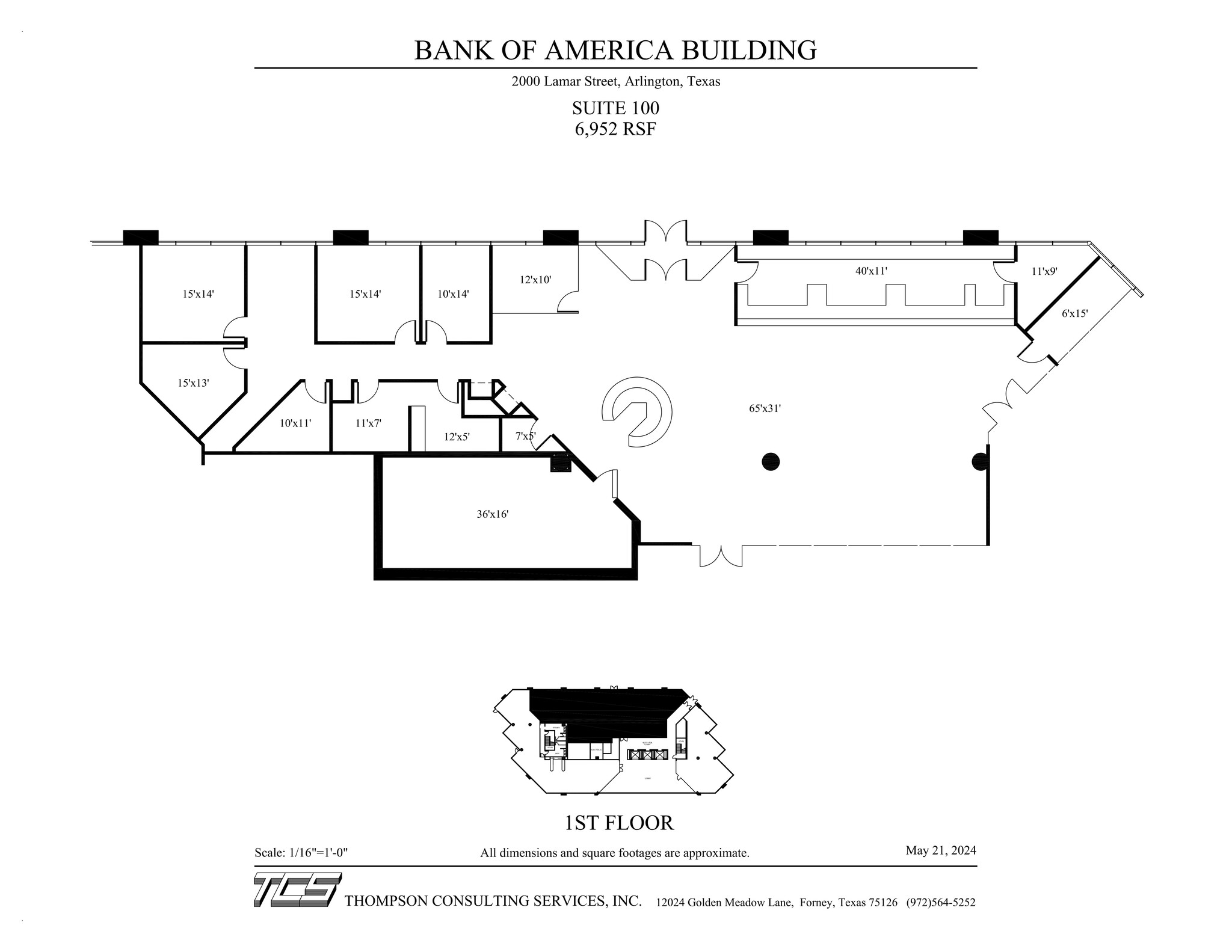 2000 E Lamar Blvd, Arlington, TX à louer Plan de site– Image 1 sur 1