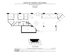 2000 E Lamar Blvd, Arlington, TX à louer Plan de site– Image 1 sur 1