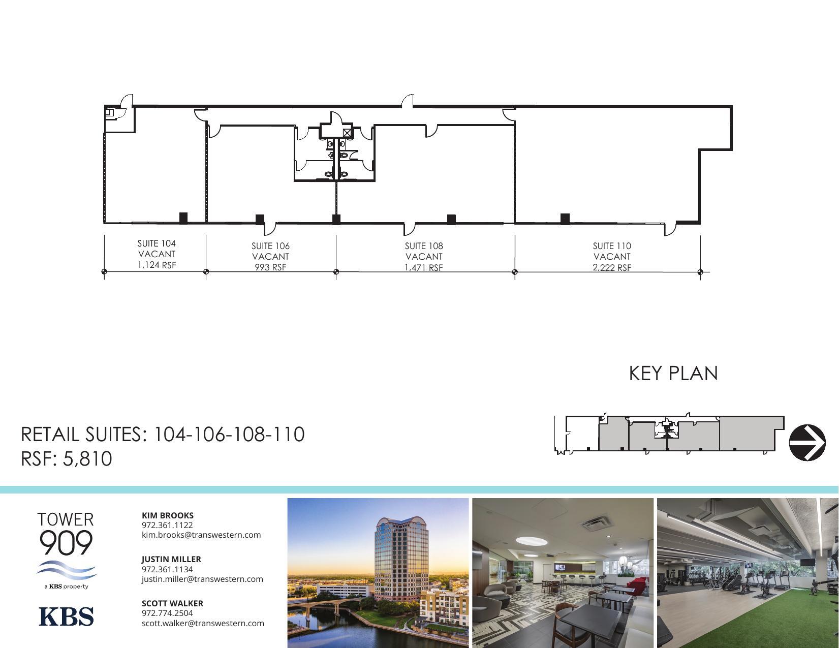 909 Lake Carolyn Pky, Irving, TX à louer Plan d’étage– Image 1 sur 1