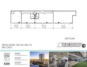 909 Lake Carolyn Pky, Irving, TX à louer Plan d’étage– Image 1 sur 1