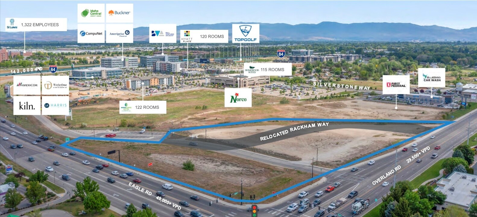 3300-3376 E Overland Rd, Meridian, ID à vendre Photo de l’immeuble– Image 1 sur 2