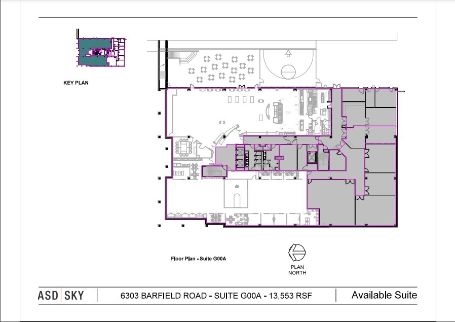 6301 Barfield Rd, Atlanta, GA à louer Plan d’étage– Image 1 sur 1
