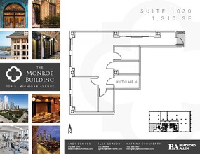 104 S Michigan Ave, Chicago, IL à louer Plan d’étage– Image 1 sur 3