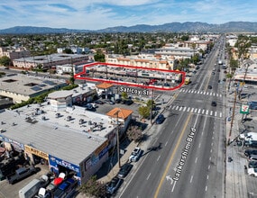 11723 Saticoy St, North Hollywood, CA - Vue aérienne  vue de carte