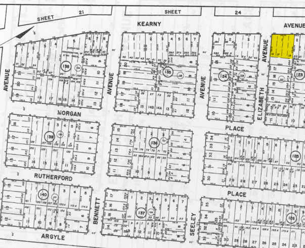 834-840 Kearny Ave, Kearny, NJ à vendre - Plan cadastral – Image 3 sur 3