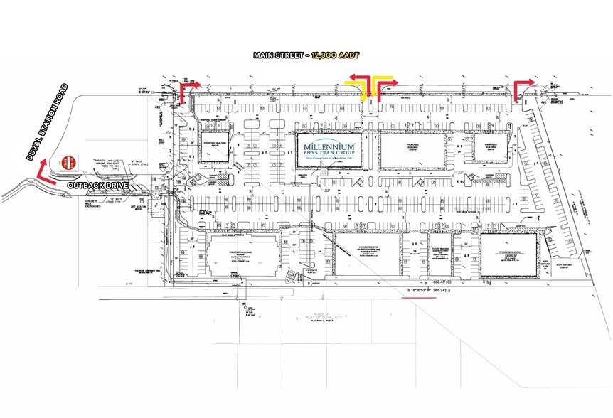 14043 N Main St, Jacksonville, FL à vendre - Plan de site – Image 2 sur 2