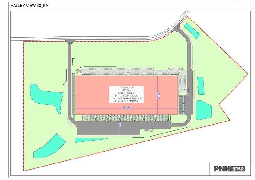 Archbald Heights Rd, Archbald, PA à louer - Plan de site – Image 3 sur 3