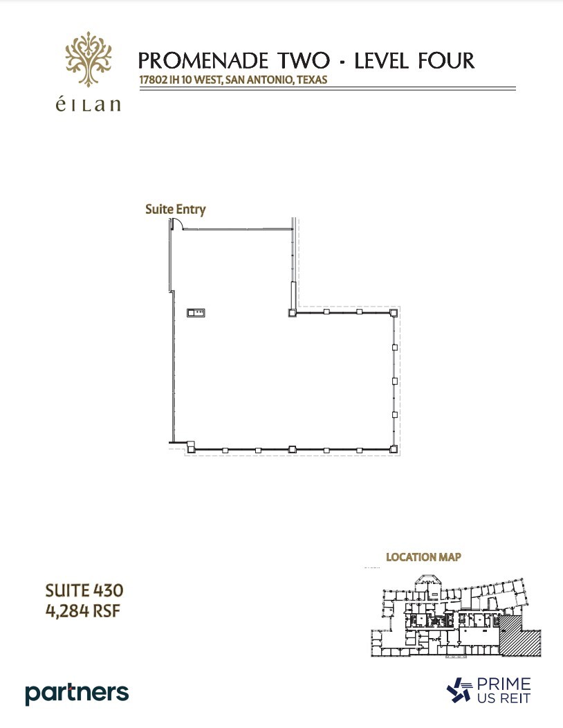 17806 W Interstate 10, San Antonio, TX à louer Plan d’étage– Image 1 sur 1