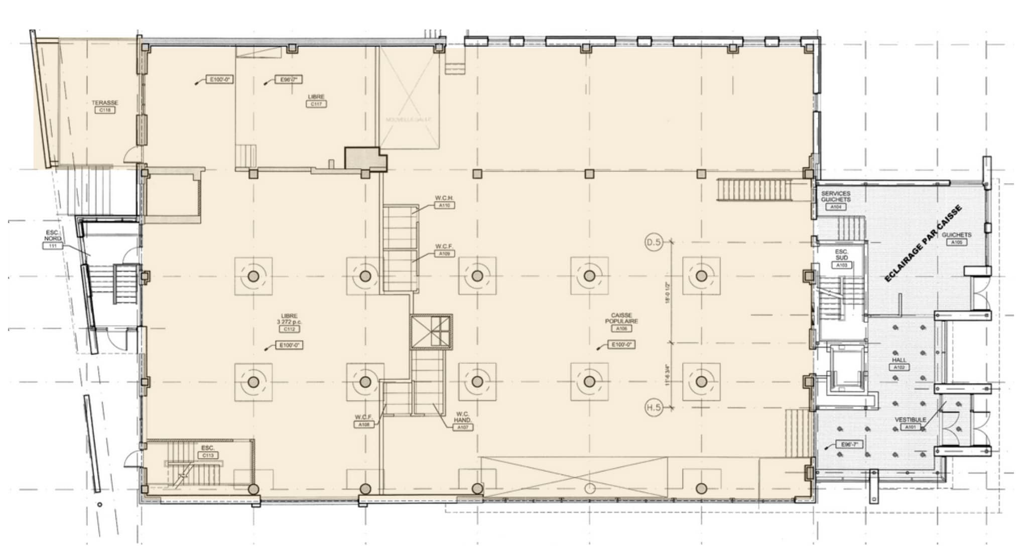 7915 Boul Saint-Laurent, Montréal, QC à louer Plan d’étage– Image 1 sur 1