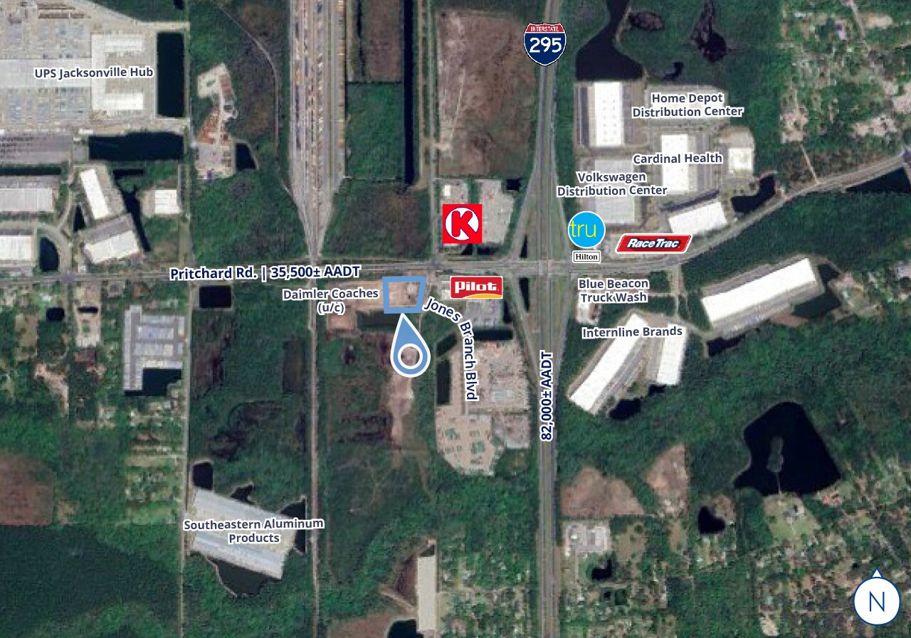 SWC Sportsman Club Rd & Pritchard Rd., Jacksonville, FL à vendre Photo principale– Image 1 sur 5