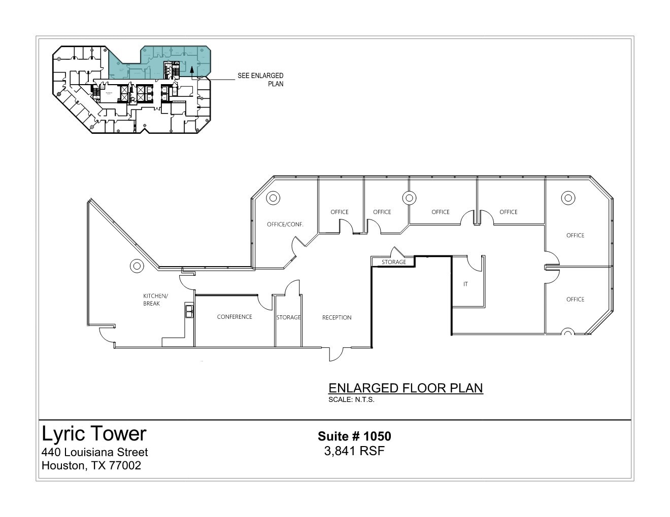 440 Louisiana St, Houston, TX à louer Photo intérieure– Image 1 sur 1