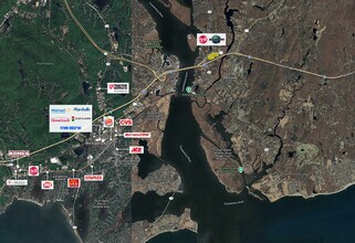 60-90 Halls Rd, Old Lyme, CT - Vue aérienne  vue de carte - Image1