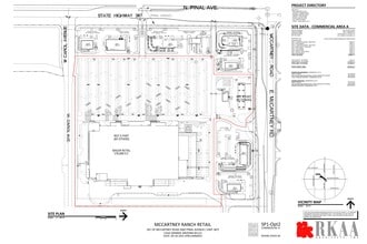 SEC Pinal Ave & McCartney Rd, Casa Grande, AZ à louer Plan de site– Image 1 sur 2