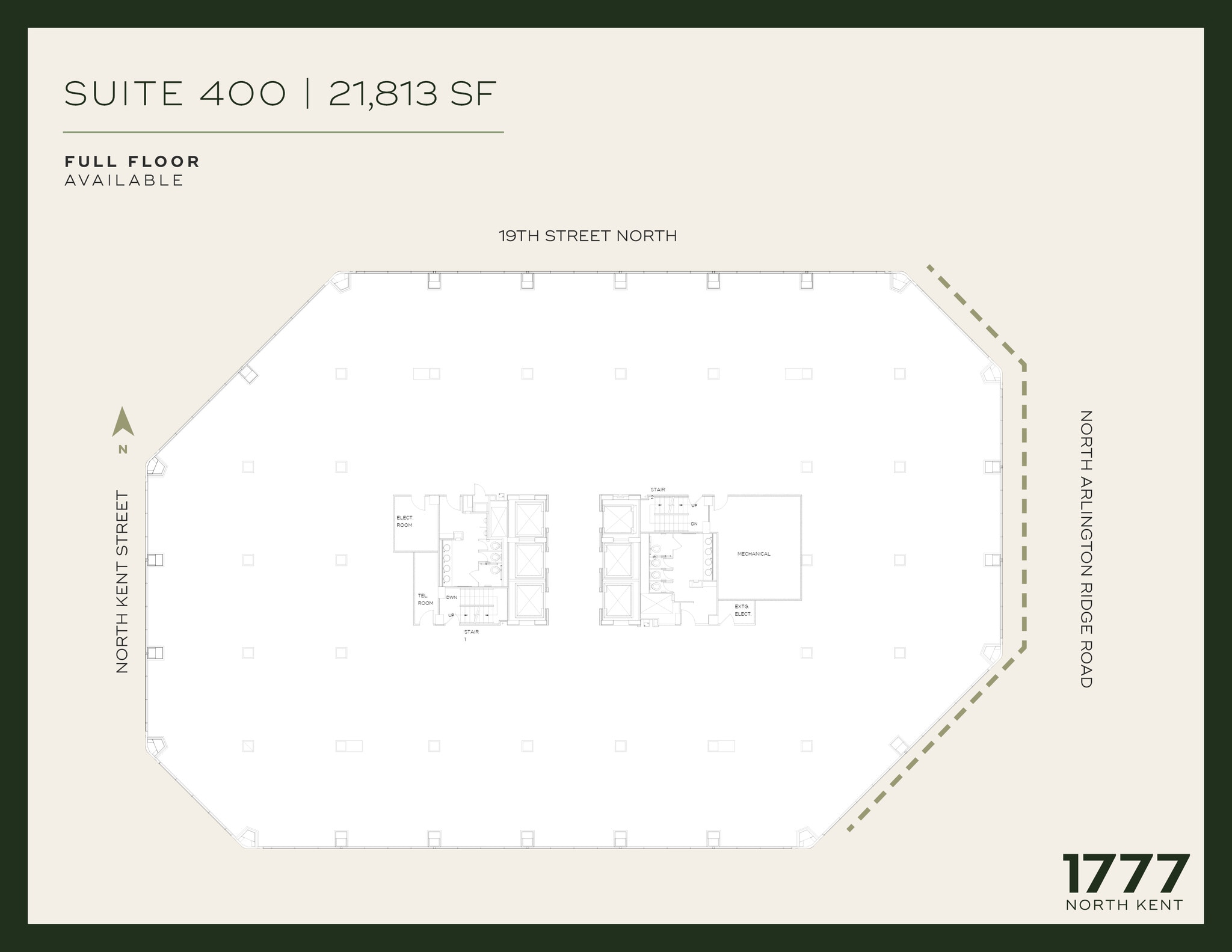 1777 N Kent St, Arlington, VA à louer Plan d’étage– Image 1 sur 1