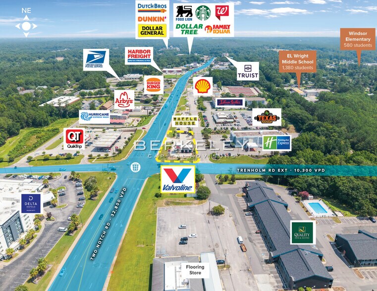 8200 Two Notch Rd, Columbia, SC à vendre - Photo de l’immeuble – Image 2 sur 5