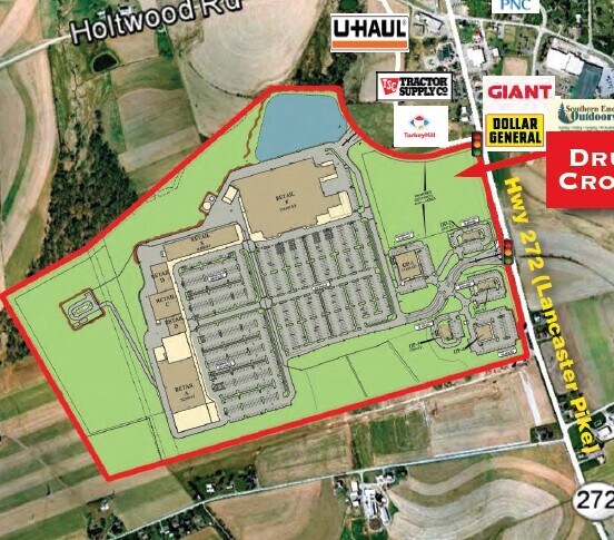 Route 272, Quarryville, PA à louer - Plan de site – Image 2 sur 3