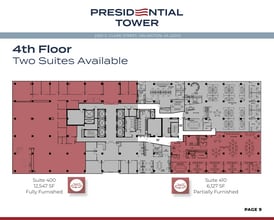 2550 S Clark St, Arlington, VA à louer Plan d’étage– Image 1 sur 1
