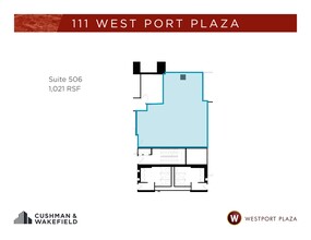 102 Westport Plaza Dr, Saint Louis, MO à louer Plan de site– Image 2 sur 2