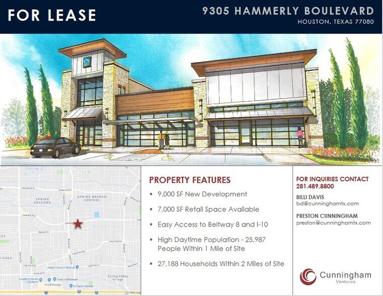 9305 Hammerly Blvd, Houston, TX à louer - Photo de l’immeuble – Image 3 sur 3