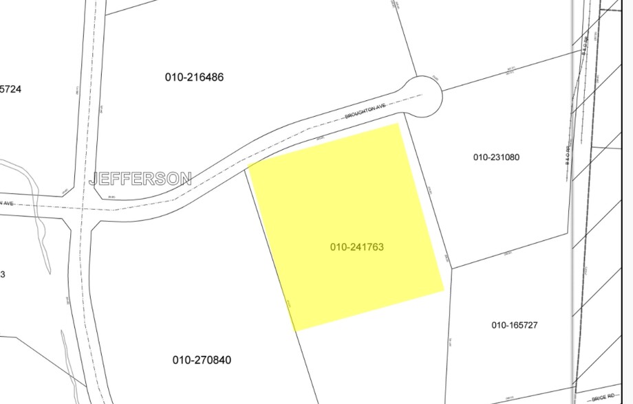 6611 Broughton Ave, Columbus, OH à louer - Plan cadastral – Image 2 sur 2