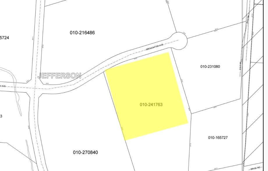 6611 Broughton Ave, Columbus, OH à louer - Plan cadastral – Image 3 sur 3